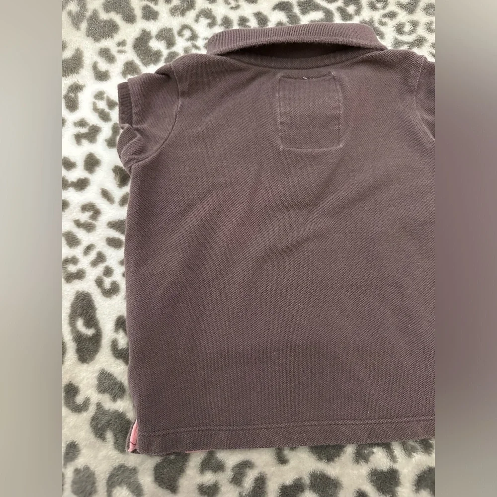 2006 Old Navy Polo Shirt in Brown Size 6-12 months